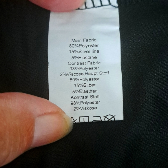 Hanna Nikole Sleeveless Cape Dress Chiffon Overlay Bodycon Pencil Dress 20W NWT - Picture 12 of 12